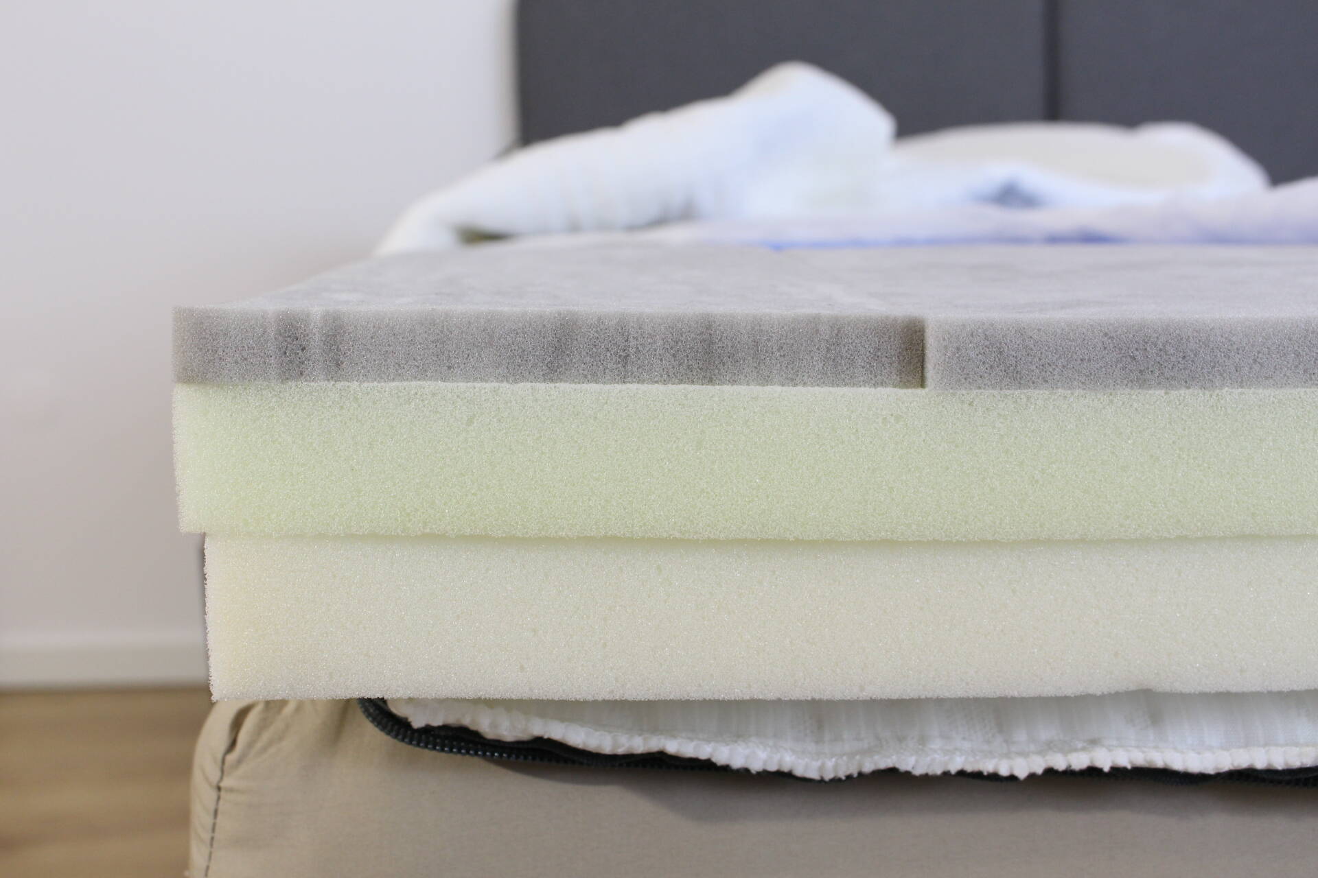 3 couches surmatelas emma elite